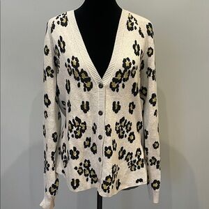 Floral Patterned Women's Cardigan Sweater cabi medium